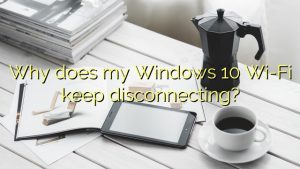 Why does my Windows 10 Wi-Fi keep disconnecting? - Efficient Software Tutorials